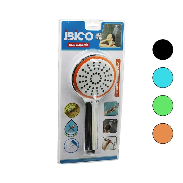 ORTA BOY YUVARLAK- BOMBELİ=10.7CM DUŞ BAŞLIK KADEMELİ KROM GÖVDE- RENKLİ KENAR VAKUMLU SAP:13CM (5250)