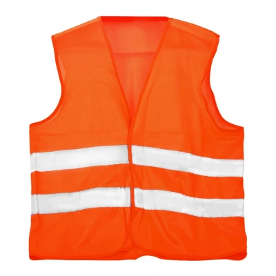 FOSFORLU TURUNCU İKAZ YELEK (5250)