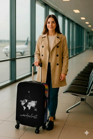 Valiz Kılıfı Bavul Koruyucu - 4