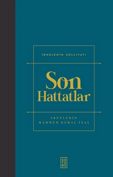 Son Hattatlar ürün görseli