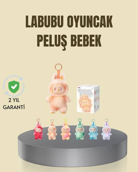 Dekoratif Labubu Peluş Figür Oyuncak Yeni Seri