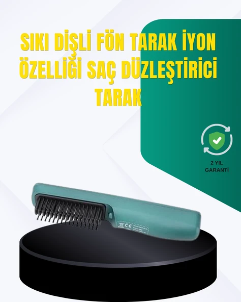 Taşınabilir Saç Düzleştirici Tarak – Termostat Kontrollü