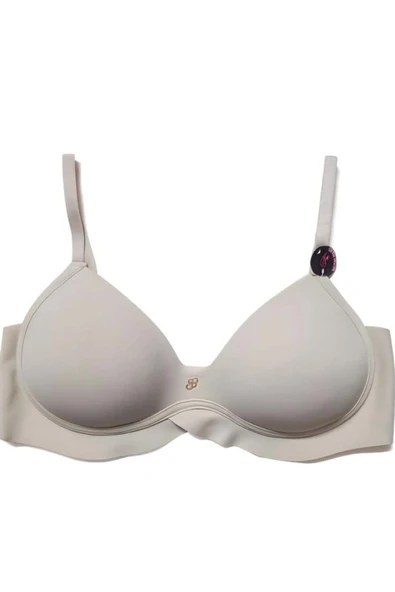 Lazer Kesim Hafif Destekli Sütyen 2'li Set – Beyaz,Ten Rengi - Resim 8