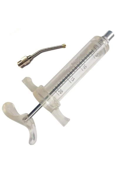 Profesyonel Kuş Elle Besleme Aparatı Kuşu Beslemek Için Enjektör 20 Ml Kapasite