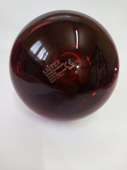 Ligtex Infrared Isıtıcı Lamba 250 Watt Kümes Isıtıcı Ampül - 3