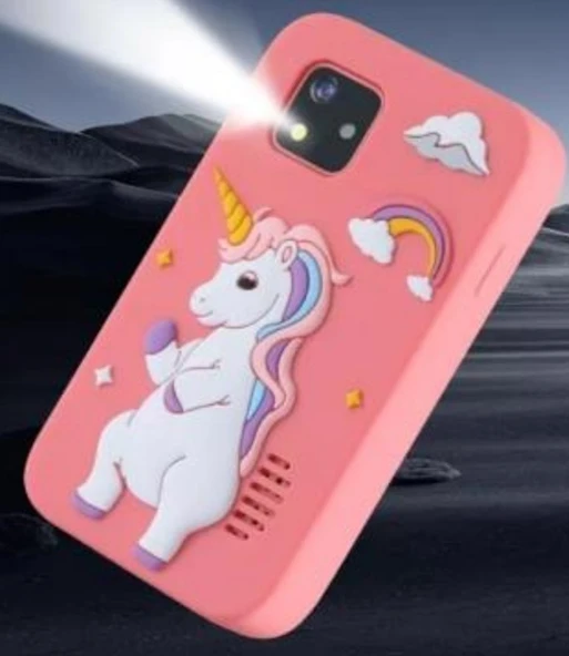 Çocuklar İçin Telefon Şeklinde Fotoğraf Makinesi | Dokunmatik, Çift Kameralı, 32 GB Hafıza Kartlı - 8