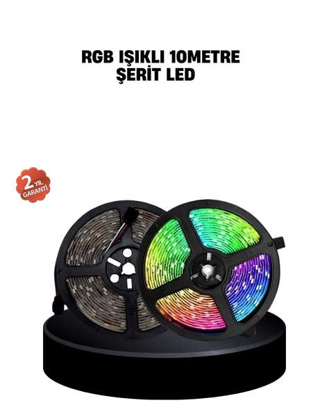Smart Şerit LED Kumandalı USB Enerjili Suya Dayanıklı Dekoratif Aydınlatma - 1