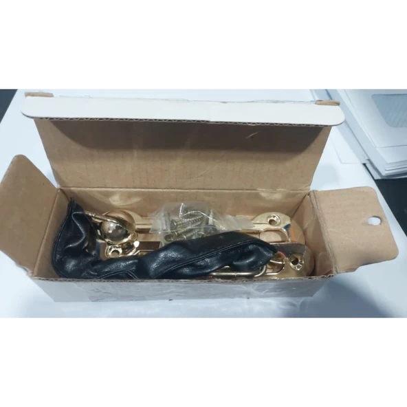 Hafele Kapı Zinciri Çinko Alaşımlı Sarı Kaplamalı - 6