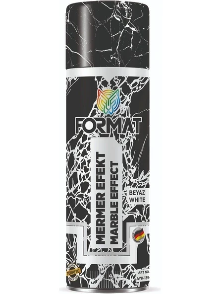 FORMAT Mermer Efektli Sprey Boya 200ML - Resim 2