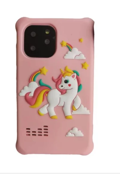 Çocuklar İçin Telefon Şeklinde Fotoğraf Makinesi | Dokunmatik, Çift Kameralı, 32 GB Hafıza Kartlı