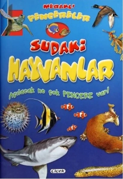 Meraklı Pencereler Sudaki Hayvanlar ürün görseli 1