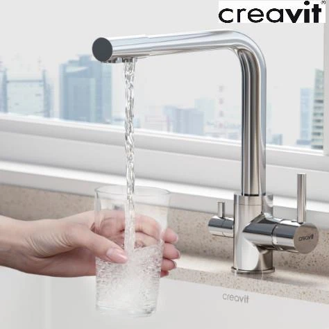 Creavit Su Arıtma Çıkışlı Mutfak Evye Bataryası Armatürü DW8700 - Resim 6