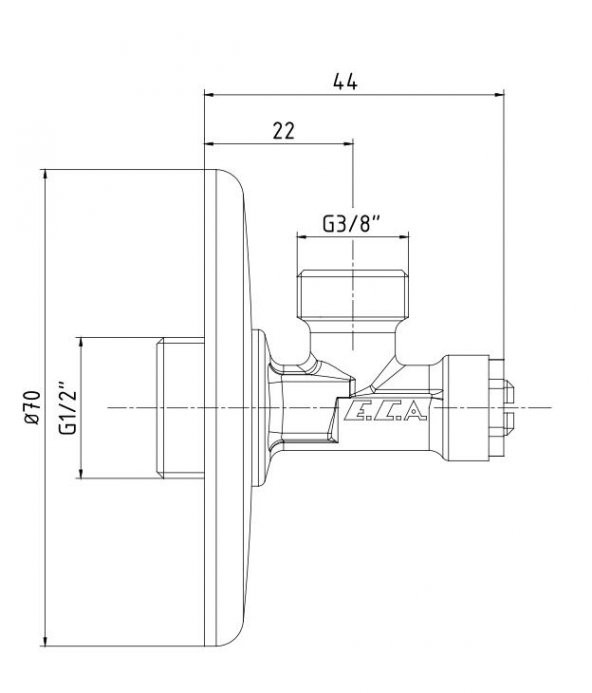 Eca Filtreli ( Filitreli ) Ara Musluk 102111140 - 2