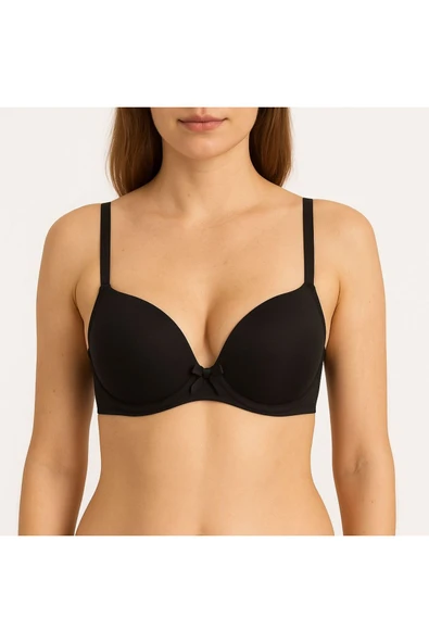 Dolgulu Balenli Fiyonklu Sütyen 3’lü Set,Kırmızı,Siyah,Beyaz – Şık ve Rahat - Resim 7