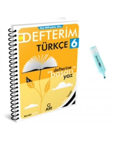 6.Sınıf Türkçe Akıllı Defterim (Yeni Müfredat)