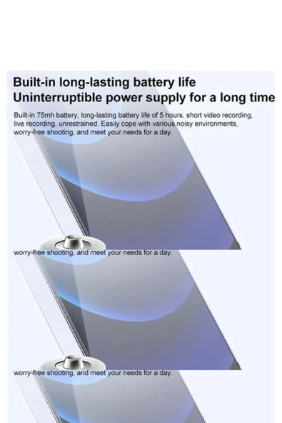 K9 2’li Lightning Kablosuz Yaka Mikrofonu - 3