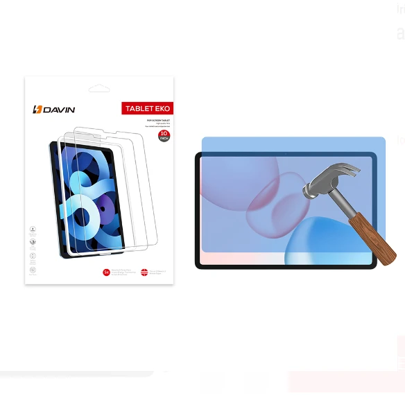 Huawei Honor Pad 10 Tablet Uyumlu Nano Cam Ekran Koruyucu - Şeffaf - Resim 6