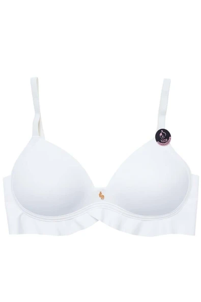 Lazer Kesim Hafif Destekli Ekru Sütyen – Konforlu ve Şık - Resim 6