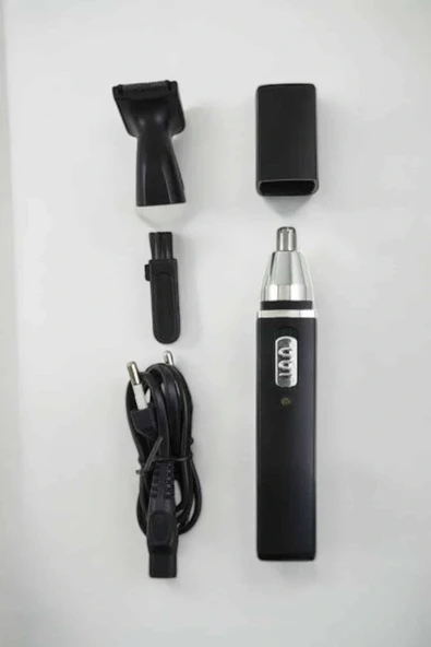 Tıraş Makinesi Kulak Burun ve Yüz Temizleyici Şarjlı Mini - Resim 3