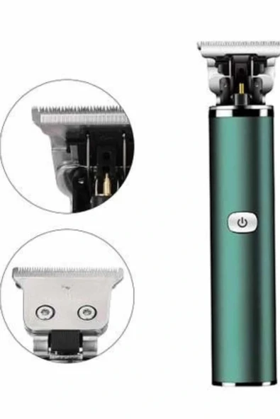 Tıraş Makinesi Profesyonel Paslanmaz Çelik T-bıçak Saç Sakal Ense Vücut - Resim 2