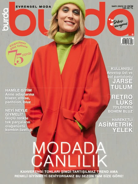 Burda Dergi Ekim 2025 ürün görseli