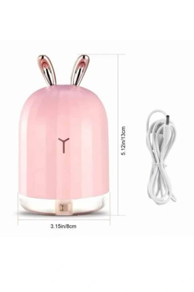 Led Işıklı Hava Nemlendirici Buhar Makinesi Dekoratif Aromaterapi - 5