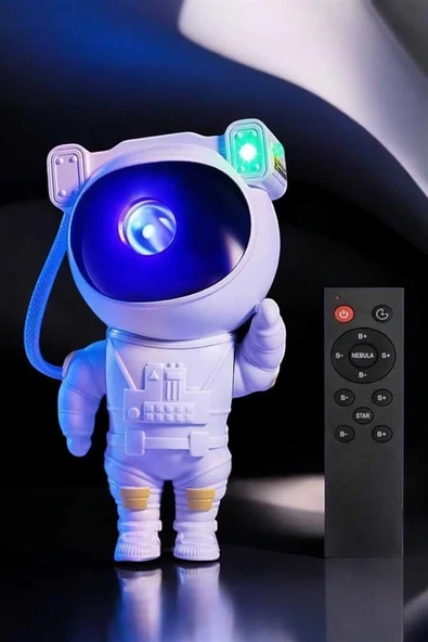 Astronot Görünümlü Projeksiyon Speaker Taşınabilir - 3