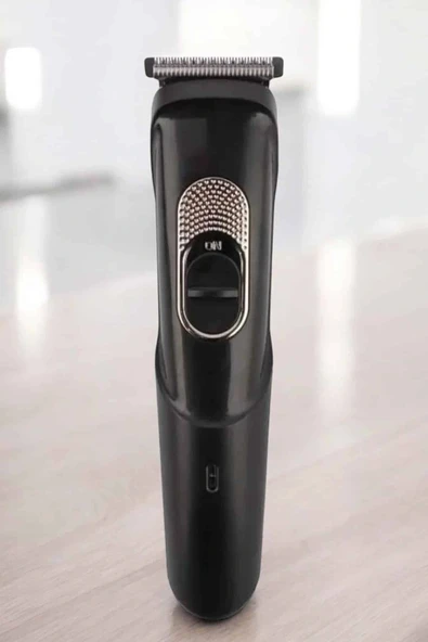 Saç Sakal Vücut Şarjlı Kablosuz Tıraş Makinesi Profesyonel Paslanmaz Çelik - Resim 5