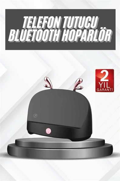 Kablosuz Bluetooth Hoparlör Telefon Koyma Özelliği Yüksek Ses Kaliteli - 2