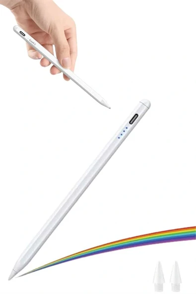 Dokunmatik Kalem Tablet Kalemi Çizim Stylus Kalem Yedek Uçlu - 5