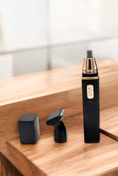 Seyahat Tipi Mini Taşınabilir Siyah Burun Kulak Yanak Kıl ve Tüy Temizleme Makinesi - Resim 3