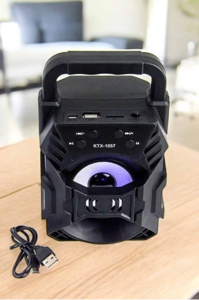 Yüksek Performanslı Bluetooth Hoparlör Kablosuz Taşınabilir - Resim 5