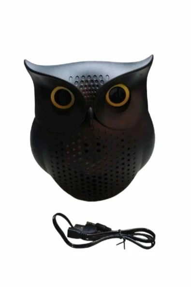 Baykuş Tasarımlı Mini Bluetooth Speaker Yüksek Ses Kaliteli Taşınabilir - Resim 4