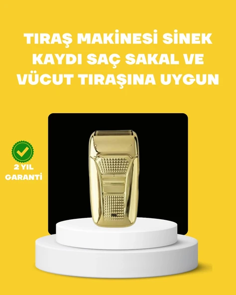 Profesyonel Kuru Kullanım Sakal Tıraş Makinesi Çift Başlıklı ürün görseli 1