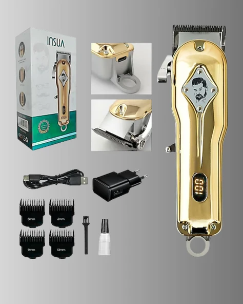 1800 mAh Bataryalı Uzun Kullanım Süreli Şarjlı Tıraş Makinesi - 5