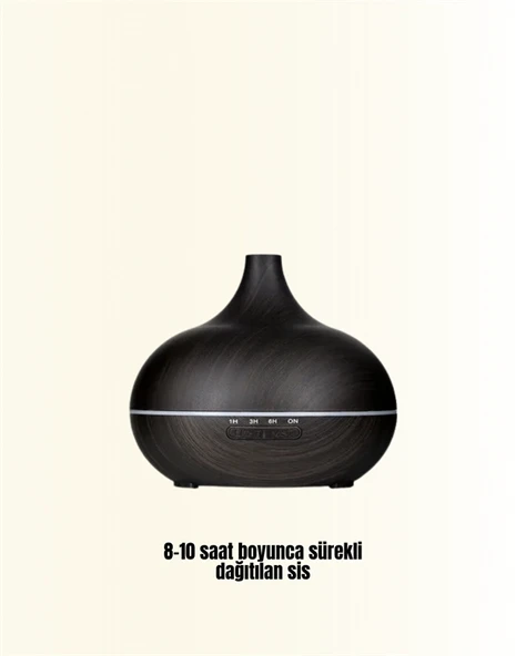 550 ml Kapasiteli Ultrasonik Difüzör – Yağsız Nemlendirici Kullanımıyla Uyumlu - 2