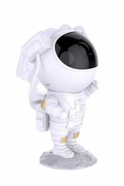 Astronot Şeklinde Bluetooth Hoparlör Gökyüzü Kumandalı Aydınlatma Lamba ürün görseli