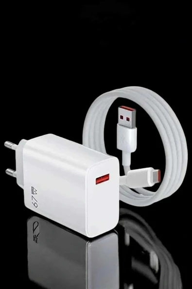Şarj Aleti Turbo Hızlı 67W Type-C Hızlı Şarj - 1