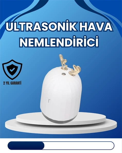 4–8 Saat Çalışma Süreli USB Portatif Masa Nemlendirici - 1