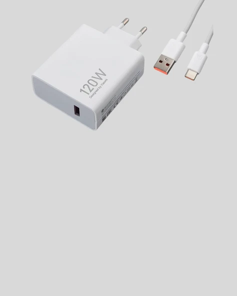120W Mi Turbo Destekli Hızlı Şarj Cihazı Type-C Uyumlu Akım Korumalı - 3