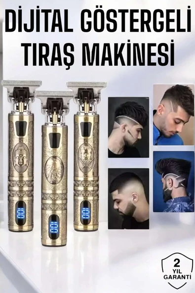 Tıraş Makinesi Çizik Tıraş Paslanmaz Çelik Uzun Ömürlü Şarjlı ürün görseli 1