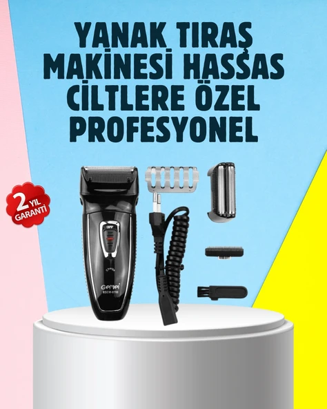 Çift Başlıklı Taşınabilir Tıraş Cihazı - 1
