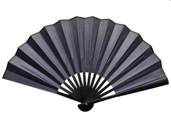 Plastik Kumaş Yelpaze 12'li Füme ürün görseli 1