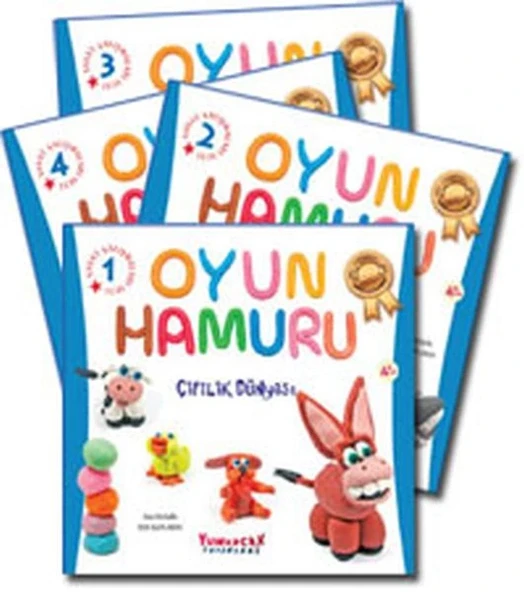Oyun Hamuru Eğitim Seti (4 Kitap) ürün görseli