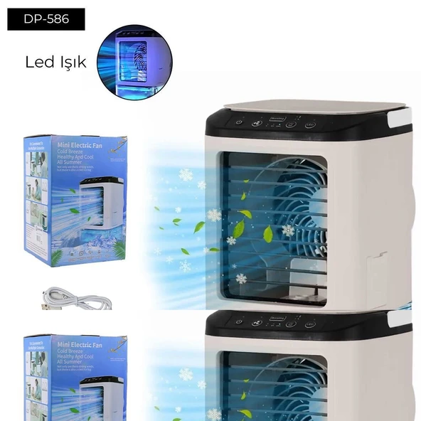 Dempower Su Hazneli Ekranlı Fan ürün görseli 1