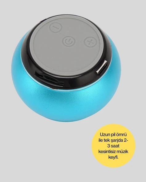 Taşınabilir Bluetooth Hoparlör | Dış Mekân ve Seyahat İçin İdeal - 4