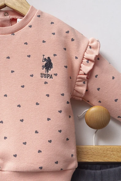 U.S. Polo Assn 2 li Takım USB2762 Somon - Resim 2