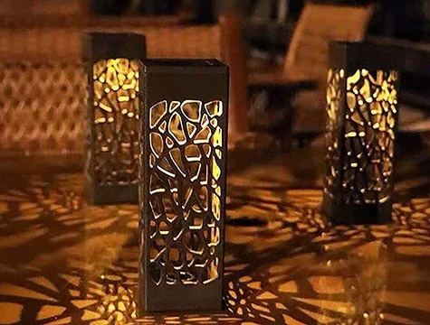 Dekoratif Solar Güneş Enerjili Bahçe Aydınlatması Yürüyüş Yolu Seti ( 8 Adet ) ürün görseli