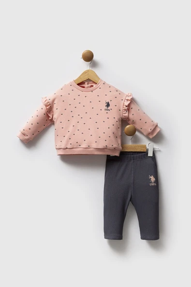 U.S. Polo Assn 2 li Takım USB2762 Somon ürün görseli