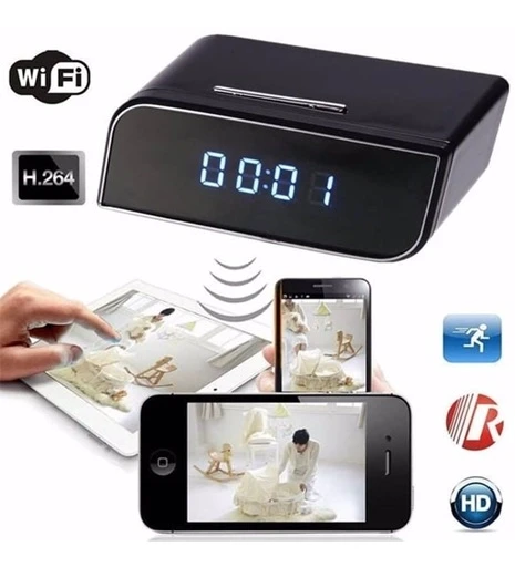 4k Wifi Gizli Kamera Bebek Bakıcı Kamera 1080p Masa Üstü Sesli Kayıt - 2